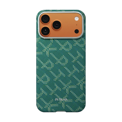 Pitaka Ultra slim hoesje iPhone 17 Pro Max - Gold Green