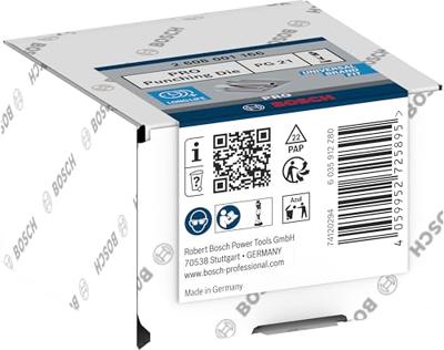 Bosch Accessories 2608001166 2608001166 Krimpinzetstuk Buiskabelschoenen, Buisconnectoren 150 tot 150 mm²