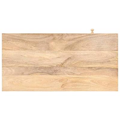VidaXL Kaptafel 100x50x76 cm massief mangohout