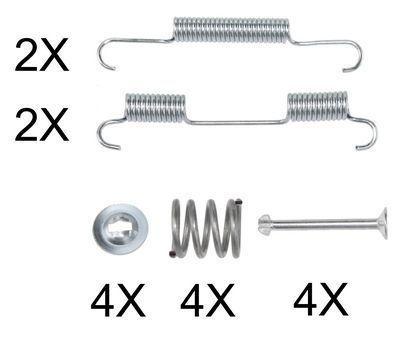Toebehoren, parkeerremschoen 0896Q