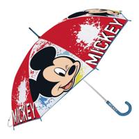 Paraplu Mickey Mouse Happy smiles Rood Blauw (Ø 80 cm) - thumbnail