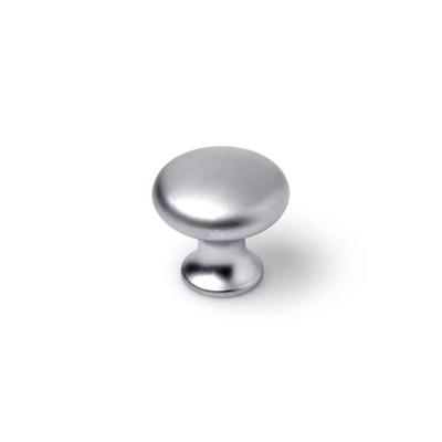 Deurknop Rei Zilverkleurig Metaal Ø 25 x 24 mm Cirkelvormig Matte afwerking 4 Onderdelen