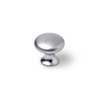 Deurknop Rei Zilverkleurig Metaal Ø 25 x 24 mm Cirkelvormig Matte afwerking 4 Onderdelen - thumbnail
