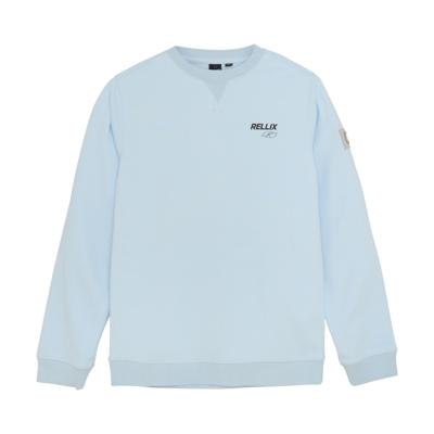 Sweater Rellix Backprint Frosty Blue