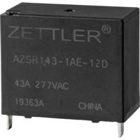 Zettler Electronics AZSR143-1AE-12D Powerrelais 12 V/DC 50 A 1x NO 1 stuk(s) - thumbnail