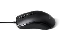 Muis Nilox MOUSB1014 Zwart 2400 dpi - thumbnail