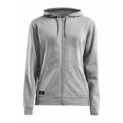 Craft 1908906 Community FZ Hoodie W - Grey Melange - XXL Craft 1908906 Community FZ Hoodie W - Grey Melange - XXL