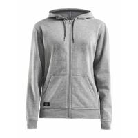 Craft 1908906 Community FZ Hoodie W - Grey Melange - XXL - thumbnail