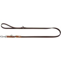 HUNTER Traploos verstelbare hondenlijn Wolmar, rookblauw/zwart - thumbnail