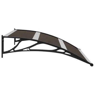 VidaXL Deurluifel 120x75 cm pc zwart