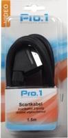 Enzo Pro-1 Scart kabel 21 polig 1,5 meter standaard - 9242000 - thumbnail