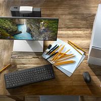 DELL KM3322W toetsenbord Inclusief muis RF Draadloos QWERTY UK International Zwart - thumbnail