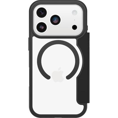 Otterbox 77-98588 Flip Case Apple iPhone 17 Pro Crystal, Black Flip Case, MagSafe compatible, Stootbestendig Otterbox 77-98588 Flip Case Apple iPhone 17 Pro Crystal, Black Flip Case, MagSafe compatible, Stootbestendig