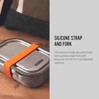 Black+Blum Lunch Box Large - 200x140x60mm - Oranje - thumbnail