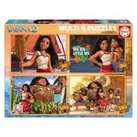 4-in-1 progressief Disney Vaiana 2 50/150 EDUCA meerkleurig - thumbnail