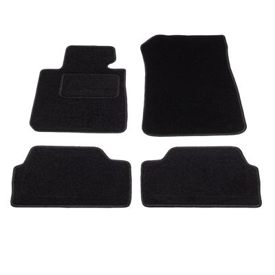 Automatten op maat - zwart stof - BMW 1-Serie E82 / E88 2004-2013