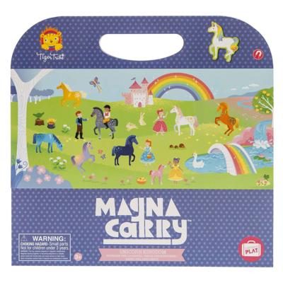 Selecta Magna carry - eenhoorn koninkrijk magneetboek