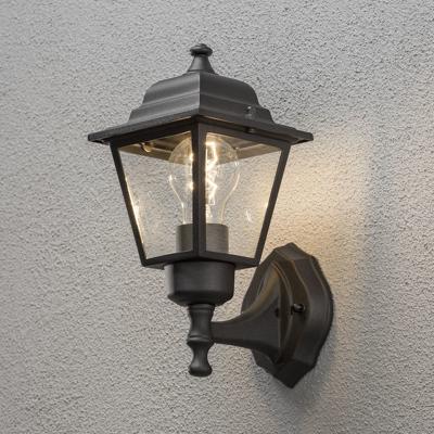 KonstSmide Klassieke muurlampZagreb Up zwart - 7093-750