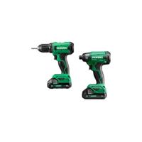 Hikoki KC18DAWAZ | Combipack | DS18DA Accu boor-schroefmachine + WH18DA accu slagschroevendraaier | 18V | 2x 2.0Ah + lader - KC18DAWAZ - thumbnail