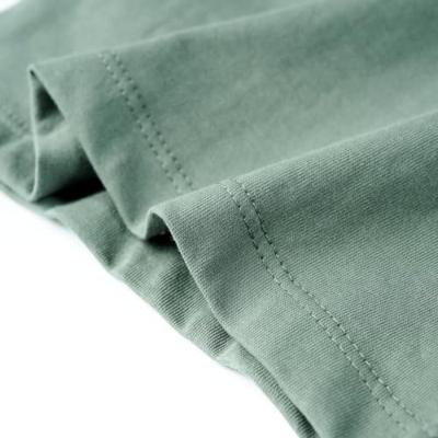Kindershirt met korte mouwen 140 kakikleurig Kindershirt met korte mouwen 140 kakikleurig
