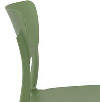 ALTEREGO OMA Keukenstoel - Groen - thumbnail
