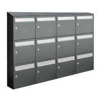 Allux Flow Set 4-Breed, 3-Hoog Met Dak Op Statief Antraciet - 40040065_4x3ds - thumbnail