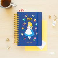 A5 Alice in Wonderland School Dag Agenda 2025-2026 ( aug - juli ) - thumbnail