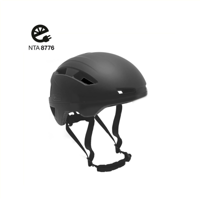 Falkx Helm 62-63 cm unisex matzwart maat xl