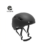 Falkx Helm 62-63 cm unisex matzwart maat xl - thumbnail