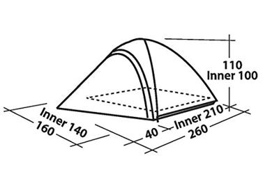 Easy Camp meteor 200 tent - thumbnail