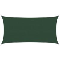 VidaXL Zonnezeil 160 g/m² 3x6 m hdpe donkergroen - thumbnail