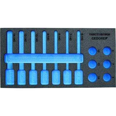 Gedore 2957647 EI-1500 CT1-IN 19LKM Gereedschapinlegstuk (l x b x h) 310 x 158 x 35 mm