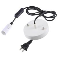 E14 Wire Cap lamp houder kroonluchter stopcontact met schakelaar & Base & 1.5 m verlengsnoer US plug - thumbnail