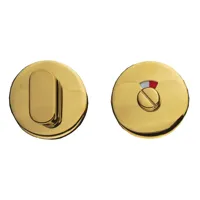 Hdd Pro WC Garnituur Rond Shape Titanium - thumbnail