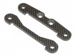 Rear arm brace set (woven graphite/baja 5b)