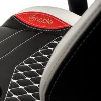 Noblechairs Epic Real Leather Black/White/Red - thumbnail