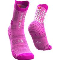 Compressport compressiesokken Pro Racing polyamide roze T2 - thumbnail