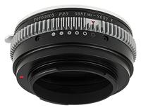 Fotodiox Pro Lens Mount Adapter - Sony Alpha A-Mount DSLR Lens to Sony Alpha E-Mount Mirrorless Camera Body with Built-In Aperture Control Dial - thumbnail