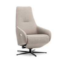 Sta-op Stoel A-100 Lichtbruin Stof - thumbnail