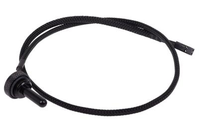 Alphacool Eiszapfen temperatuursensor plug G1/4 - diep zwart