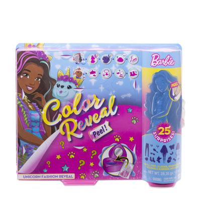Barbie color reveal - fantasy fashion eenhoorn pop