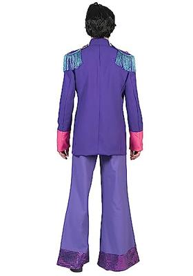 Neon Beatles jas heren paars