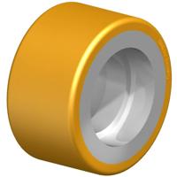 Blickle RK-HTH 075x040/47x14-40-Z Heftruckwiel Wieldiameter: 75 mm Draagvermogen (max.): 340 kg 1 stuk(s) - thumbnail