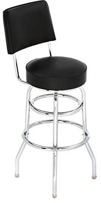 Fender Blackout Backrest Barstool 30 inch (76 cm) barkruk met rugleuning Fender Blackout Backrest Barstool 30 inch (76 cm) barkruk met rugleuning