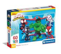 Clementoni legpuzzel super color marvel spidey, 60st. - thumbnail