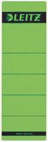 Leitz rugetiketten, zelfklevend, ft 6,1 x 19,1 cm, pak van 10 stuks, groen - thumbnail
