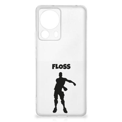 Xiaomi 13 Lite Telefoonhoesje met Naam Floss Xiaomi 13 Lite Telefoonhoesje met Naam Floss