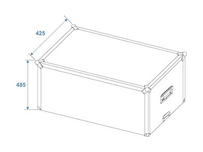 ROADINGER Flightcase ICE-100/ICE-101 - thumbnail