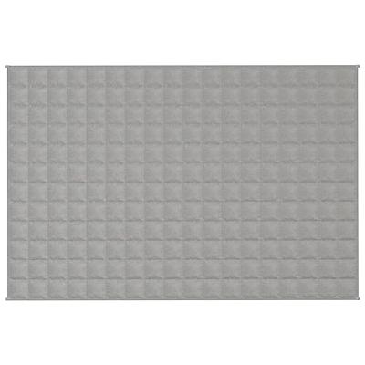 Verzwaringsdeken 122x183 cm 9 kg stof grijs