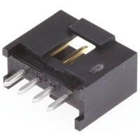 Molex 901361204 Male header, inbouw (standaard) Totaal aantal polen: 4 Rastermaat: 2.54 mm Inhoud: 1 stuk(s) Tray - thumbnail
